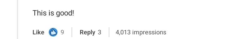 LinkedIn comment — 4,013 impressions